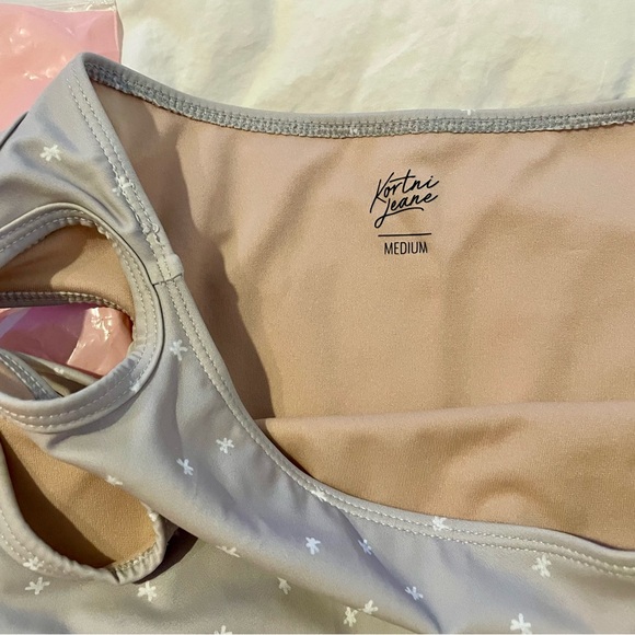 Kortni Jeane high waist cut out bathing suit-M (top and bottom) - Picture 4 of 4